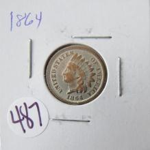 1864- Indian Head Cent