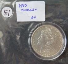 1883- Morgan Silver Dollar