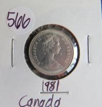 1981- Canada 5 Cent