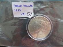 1934- Peace Dollar