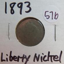 1893- Liberty Nickel