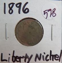 1896- Liberty Nickel