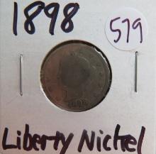 1898- Liberty Nickel