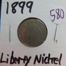 1899- Liberty Nickel