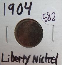 1904- Liberty Nickel