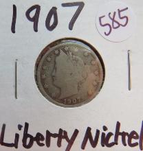 1907- Liberty Nickel