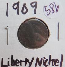 1909- Liberty nickel