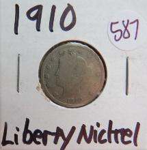 1910- Liberty Nickel