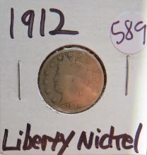 1912- Liberty Nickel