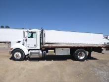 15 Peterbilt 337 Flatbed Truck^TITLE^ (QEA 4881)