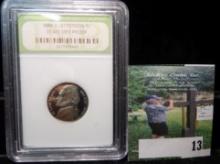 1999 S INB slabbed DCAM GEM Proof Jefferson Nickel.