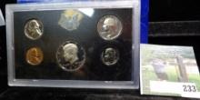 1971 S U.S. Proof Set with a Ultra Deep Cameo Proof Half Dollar in original box of issue.