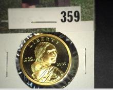 2005 S Sacagawea Gem Proof Dollar.