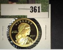 2007 S Sacagawea Gem Proof Dollar.