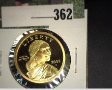 2008 S Sacagawea Gem Proof Dollar.