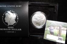 2021 D U.S. Silver Morgan Dollar in original box as issued.