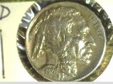 1926 D Buffalo Nickel, cleaned EF.