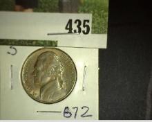 1939 S Jefferson Nickel, Gem BU.