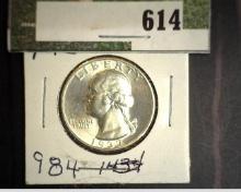 1932 P Washington Quarter, Gem BU.