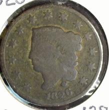 1832 Capped Bust Half Dollar, VF.