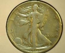 1920 P Walking Liberty Half Dollar, VG.