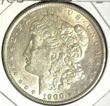 1900 P  Morgan Silver Dollar, Uncirculated.