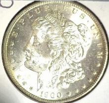 1900 O Morgan Silver Dollar, Brilliant Uncirculated.