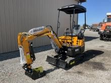 2024 MIVA VA-15P Mini Excavator(Yellow)