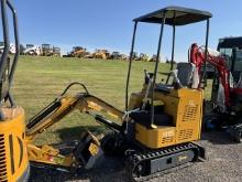 2024 AGROTK H15 Mini Excavator(YELLOW)