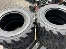 (4) New 12-16.5 Solid Max Tires