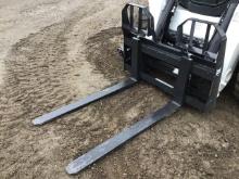 Bobcat 48" Heavy Duty Skid Steer Pallet Forks