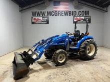 New Holland TC40 Tractor with Loader