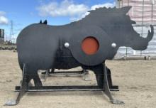 Steel Boar Shooting Target