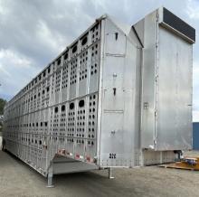 2017 Merritt 53' Livestock Semi Trailer