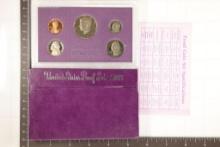 1987 US PROOF SET (WITH BOX) AND WITH CERTIFICATE