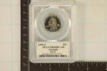 1999-S SILVER GEORGIA QUARTER PCGS PR69 DCAM