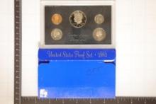 1983 US PROOF SET (WITH BOX)