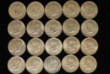 20-1969-D 40% SILVER JOHN F. KENNEDY HALVES