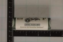 SOLID DATE $10 ROLL OF 2010-P GRAND CANYON BU