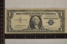 1957-B US $1 STAR NOTE SILVER CERTIFICATE