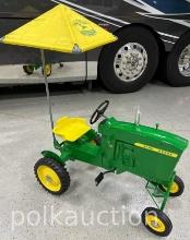 CUSTOM JOHN DEERE HI-CROP PEDAL w/ UMBRELLA