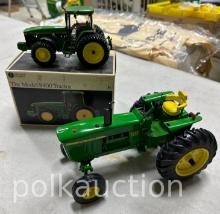 JOHN DEERE 4020 CONSOLE & 8400 PRECISION CLASSICS TOYS