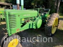 JOHN DEERE A, STYLED (SN#UNREADABLE)