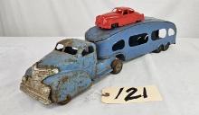 Vintage Metal Car Carrier