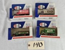 4 - 1/64th scale American Highway Legends Delivery Trucks