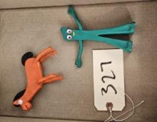 Vintage Gumby & Pokey Toys