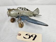 Metal Plane - Made in USA - 16" Wingspan