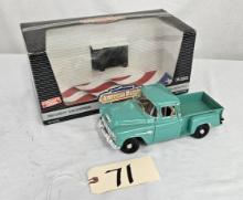 1/18th Ertl American Muscle 1955 Chevy 3100 Step side