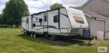 32 ft 2014 Fabrique Venture Sport Trek camper with slide outs. VIN number VEZT13223E8118786.