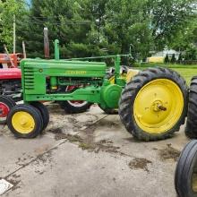 John Deere Model B tractor. We did not attempt to start.